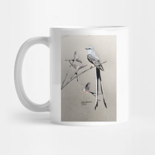 Scissor-tailed Flycatchers Mug